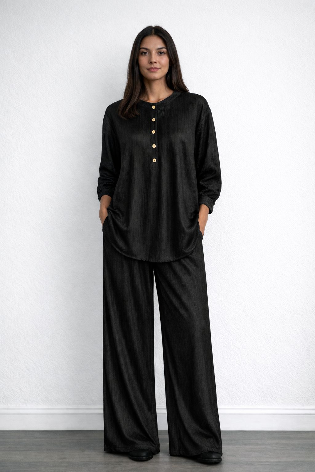 Crinkle texture Co-ord set